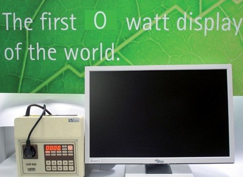 World's First Zero-Watt Monitor
